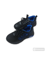 Sports Air Sneakers - Black |Blue