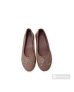Stoned Bow Flat Shoe - Pink