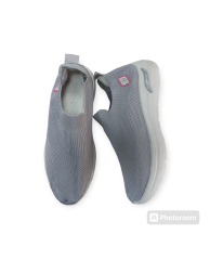 Slip On Loafers Shoe - Grey
