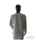 Plain Chiffon Blouse - Grey 