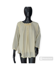 Plain Chiffon Blouse- Yellow