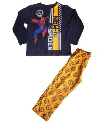 Spiderman Kids Pyjamas - Yellow |Blue 