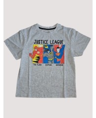 Justice League T-shirt- Ash