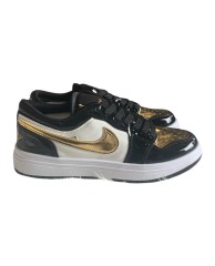 Nike Sneakers- Black and Gold