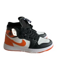 Nike Hi-top Sneakers- Orange